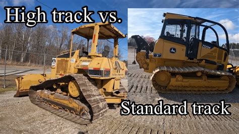 high track vs low dozer